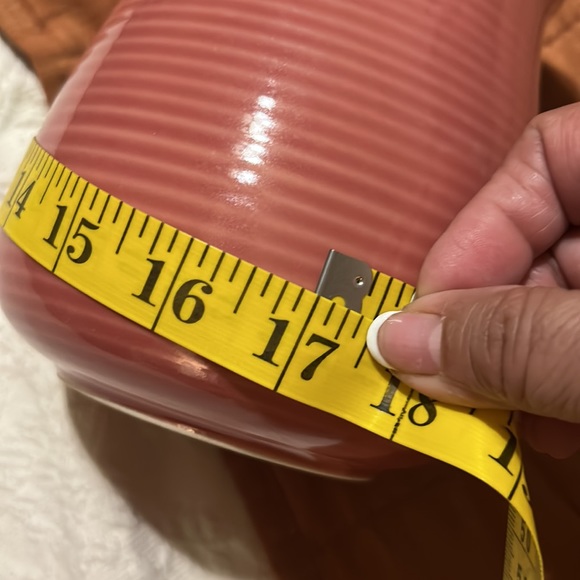 Vintage pink pitcher - Picture 6 of 7